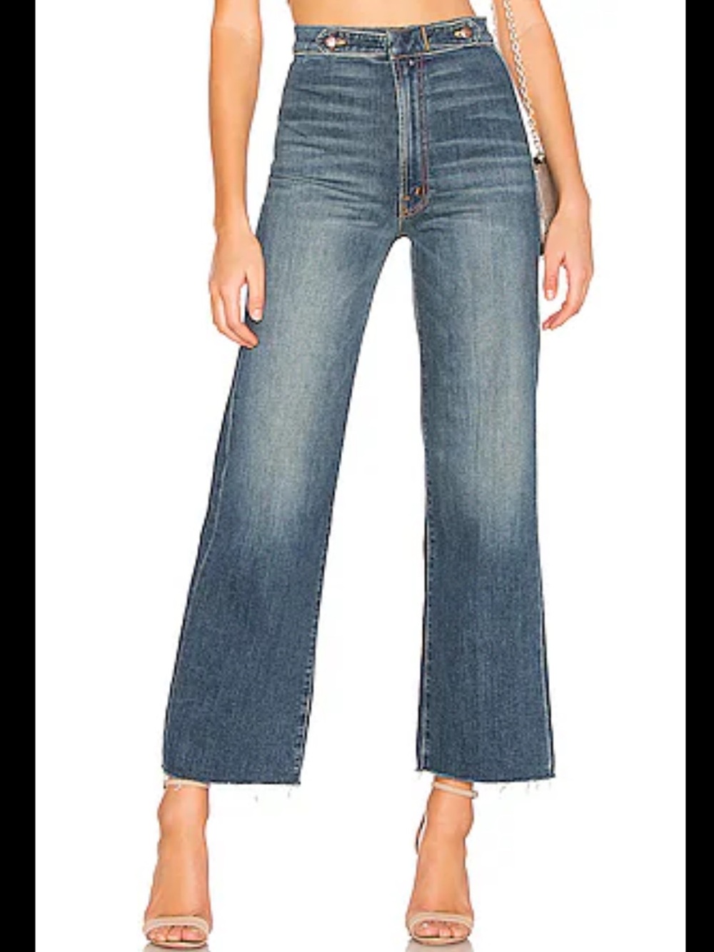 MOTHER The Loop De Loop Fray Denim Pants